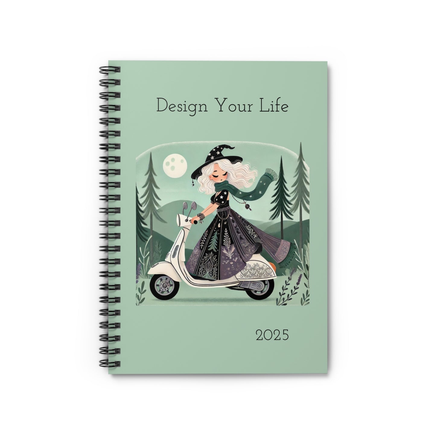 Spiral Notebook - Design Your Life - Ruled Line