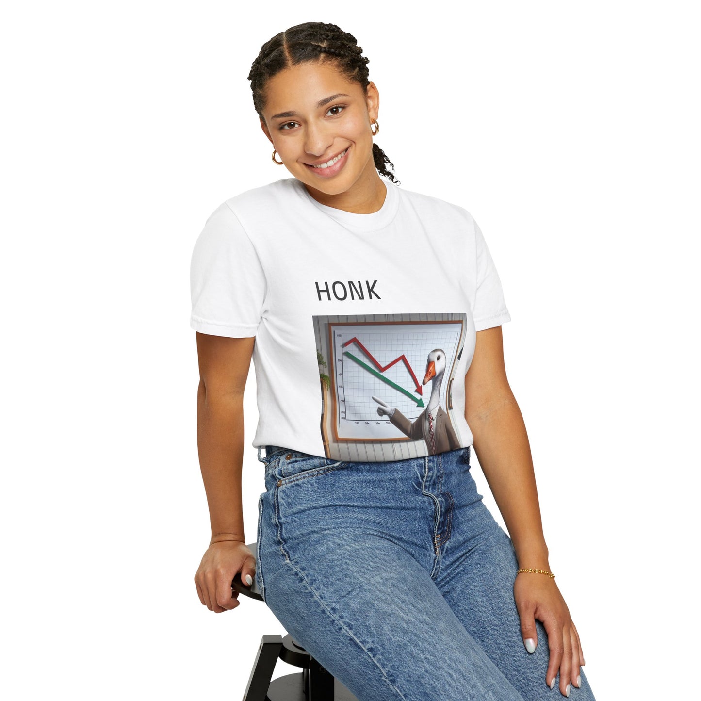 Unisex T-shirt Honk Goose Analyst Graphic Tee