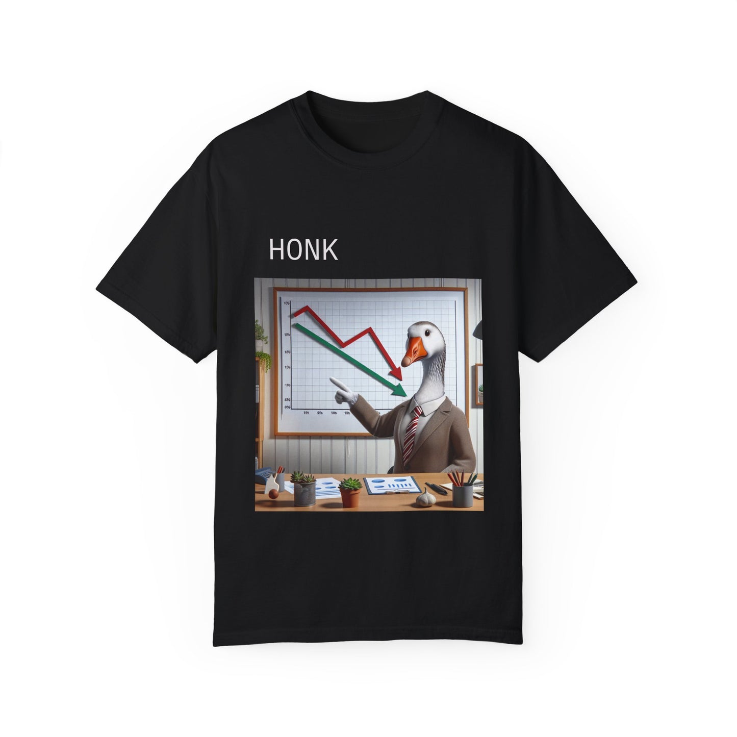 Unisex T-shirt Honk Goose Analyst Graphic Tee