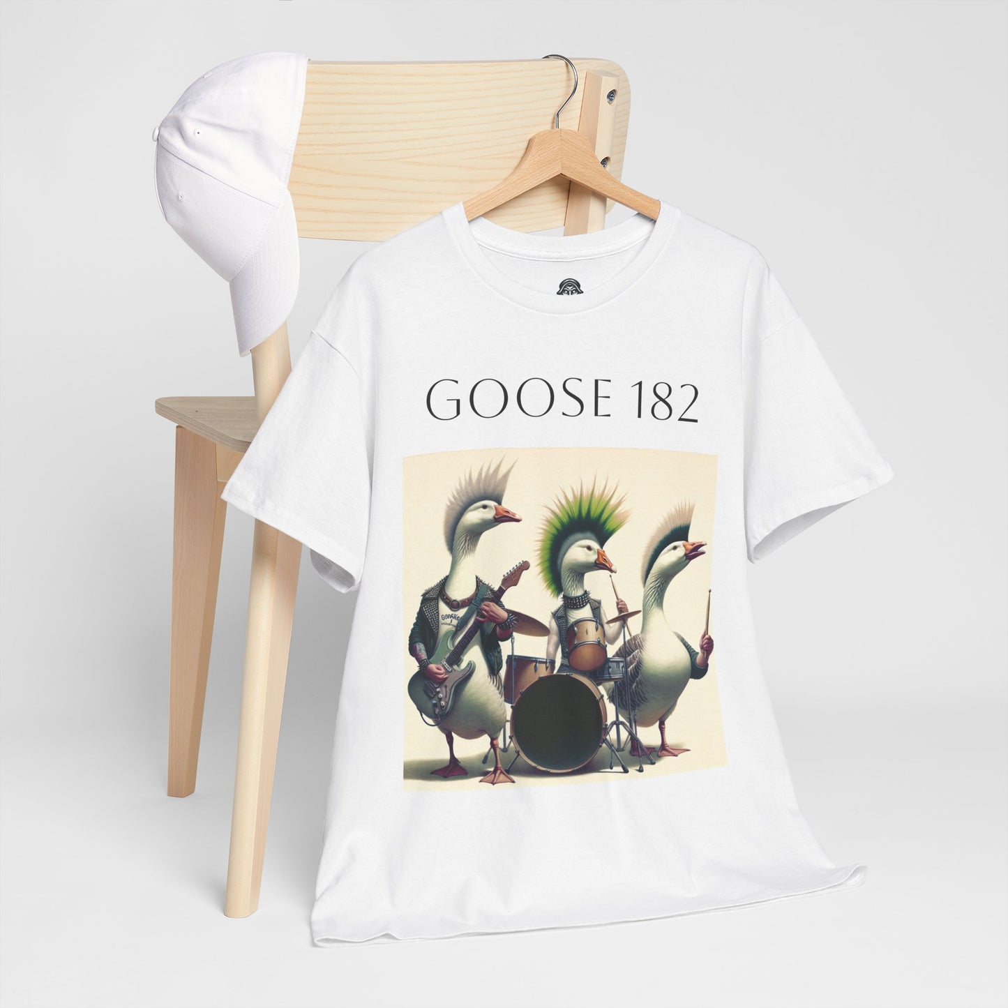 T-Shirt Goose 182 Band Geese Unisex Heavy Cotton Tee