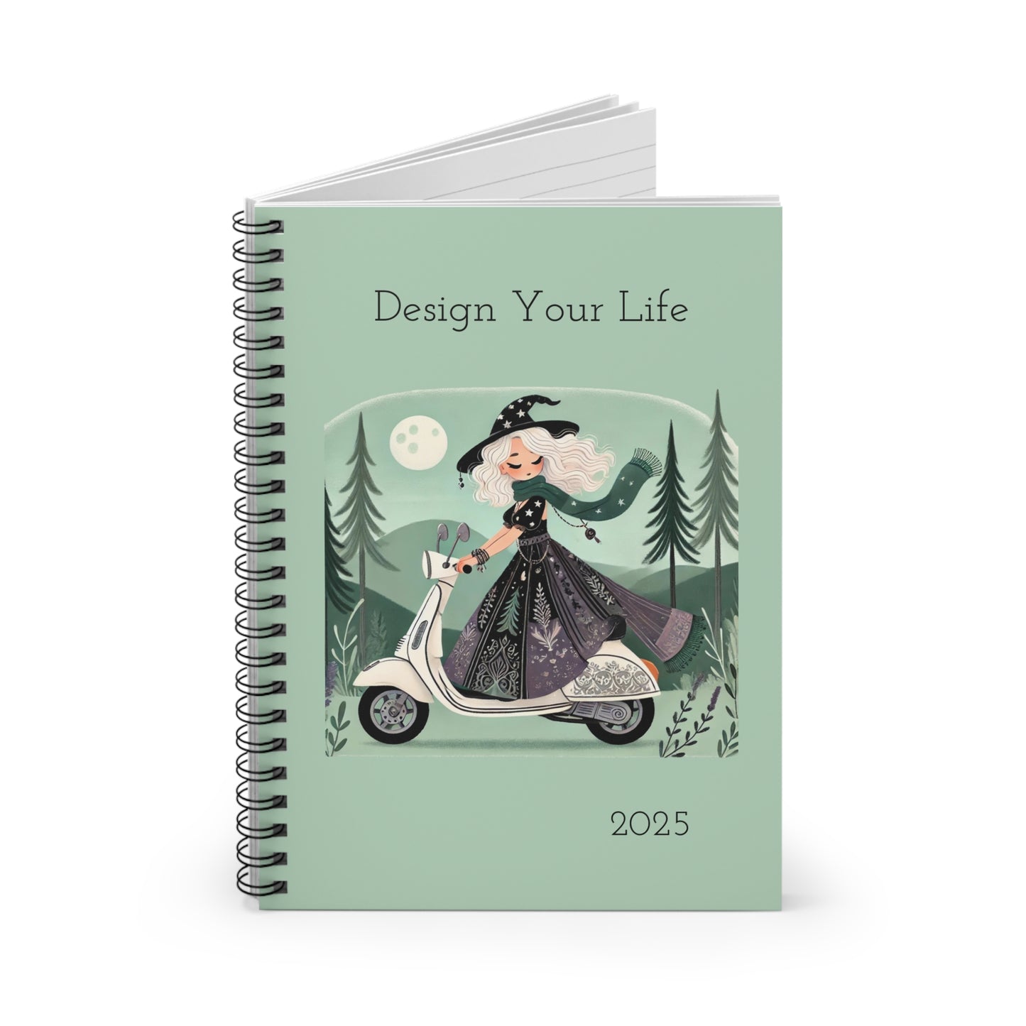 Spiral Notebook - Design Your Life - Ruled Line